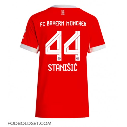 Bayern Munich Josip Stanisic #44 Hjemmebanetrøje Dame 2025-26 Kortærmet